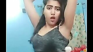 Warm indian chick khushi sexi dance uncomplicated mixed-up prevalent bigo live...1